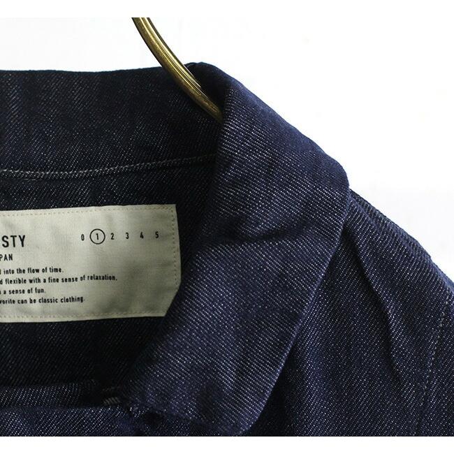 HARVESTY ハーベスティ DENIM OVER COAT デニムオーバーコート A32101｜old｜04