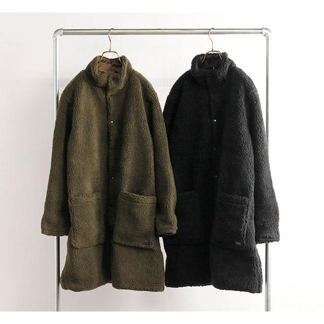 ARMEN アーメン フリースハイネックコート NAM2164Y FLEECE / NYLON HIGH NECK COAT｜old｜09