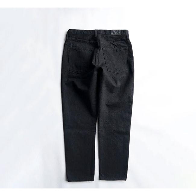 Sanca サンカ テーパードデニム ブラックデニム BLACK DENIM TAPERED 5P　PT03｜old｜07