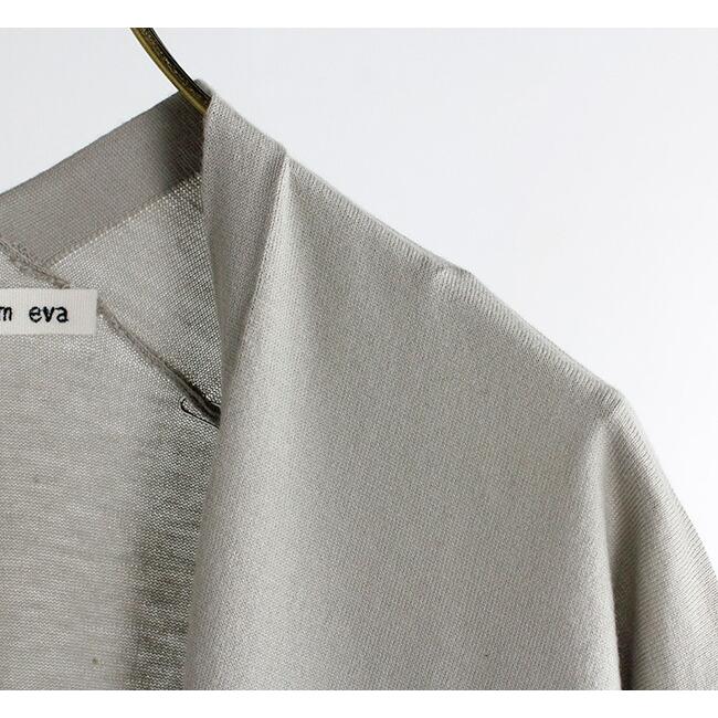 evam eva エヴァムエヴァ ライジングヤーンローブraising yarn robe