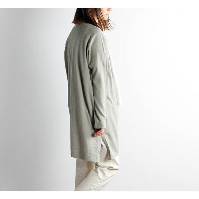 evam eva エヴァムエヴァ ライジングヤーンロングカーディガン