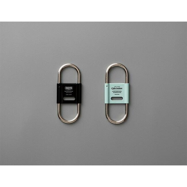 CANDY DESIGN&WORKS / Delta デルタ ミントグレー/ブラック　キーリング | CANDY DESIGN&WORKS | 01