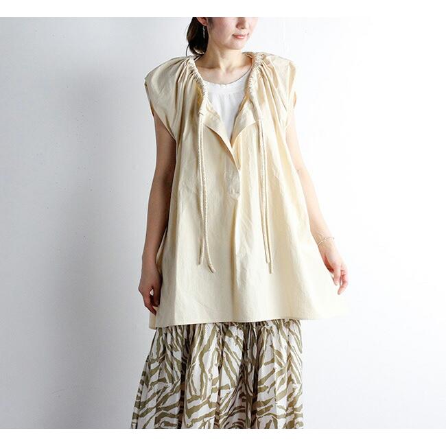 SALE40%OFF // SACRA サクラ HIGT COUNT COTTON TOP ハイカウント
