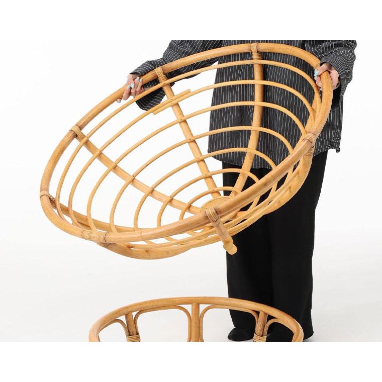 ACME FURNITURE アクメファニチャー WICKER EASY CHAIR 2nd IVORY