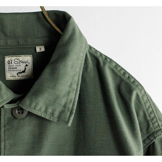 orslow オアスロウ US ARMY FATIGUE SHIRT ミリタリーシャツ 03-8045-16 |  | 13