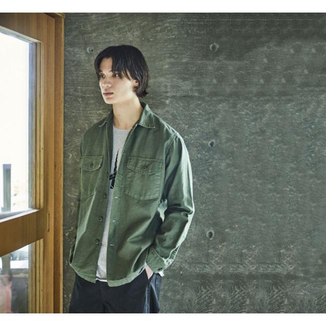 orslow オアスロウ US ARMY FATIGUE SHIRT ミリタリーシャツ 03-8045-16 |  | 02