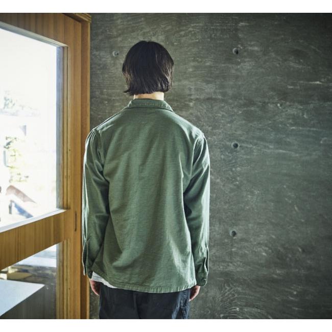 orslow オアスロウ US ARMY FATIGUE SHIRT ミリタリーシャツ 03-8045-16 |  | 05