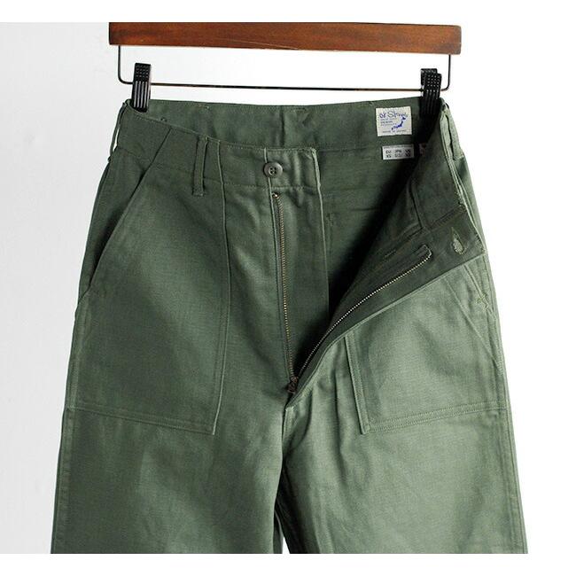 orslow オアスロウ レディース ハイウエストファティーグパンツ HIGH