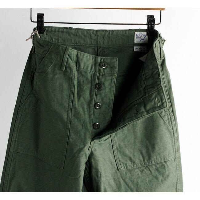 orslow オアスロウ US ARMY FATIGUE PANTS USアーミーファティーグパンツ 01-5002-16 |  | 06