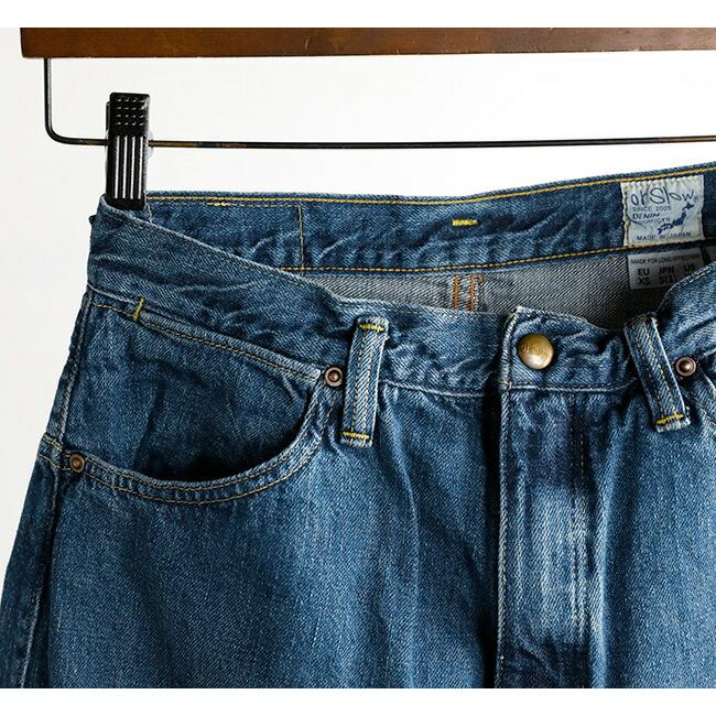 orslow オアスロウ High Waist Denim Pants JASMIN USED ハイウエスト