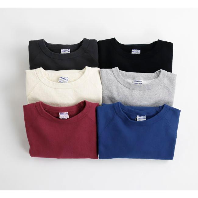 WALLA WALLA SPORT ワラワラスポーツ 13OZ クルー スウェット シャツ 13oz CREW SWEAT SHIRT |  | 09