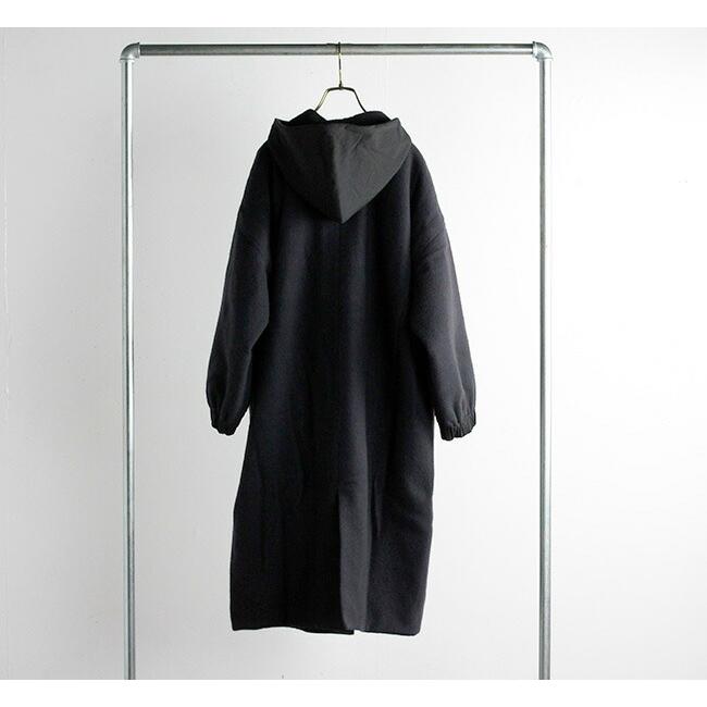evam eva エヴァムエヴァ ウールパディングロングコート wool evam eva エヴァムエヴァ ウールパディングロングコート wool