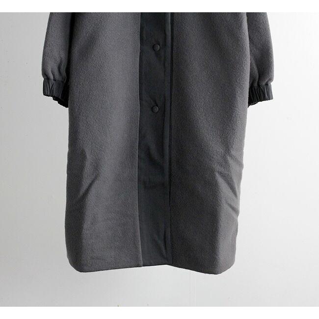 evam eva エヴァムエヴァ ウールパディングロングコート wool evam eva エヴァムエヴァ ウールパディングロングコート wool