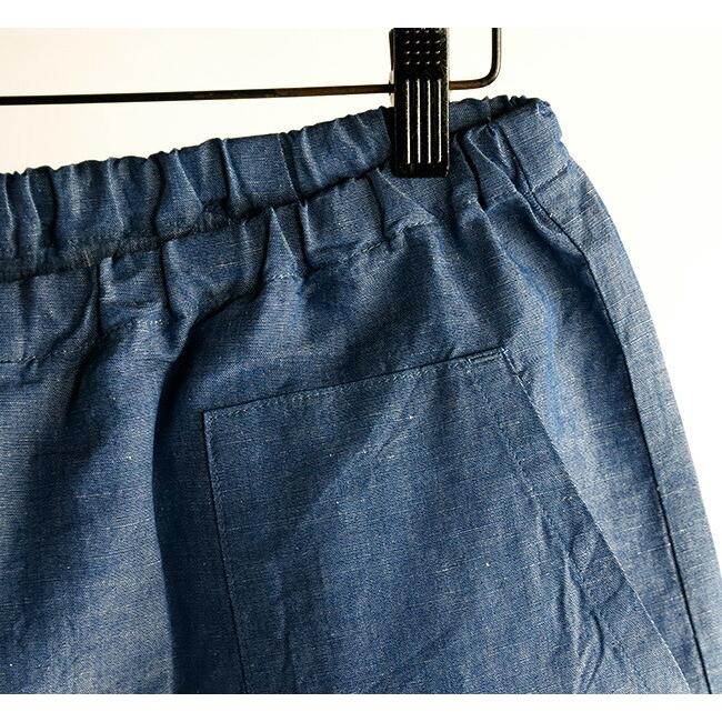 今季も再入荷 試着のみ mizuiro ind ポケット付きデニムイージーパンツ ...