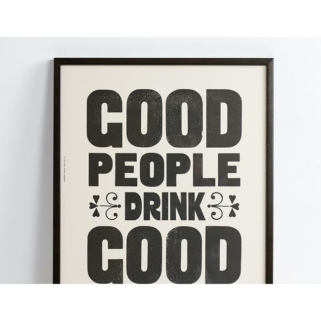 A TWO PIPE PROBLEM LETTERPRESS GOOD PEOPLE GOOD BEER 3Mサイズ｜old｜02