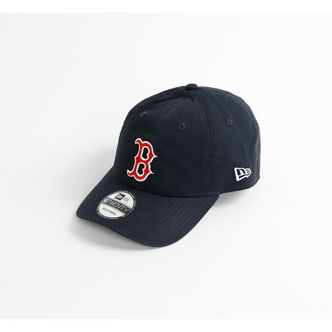 NEW ERA ニューエラ 9TWENTY クロスストラップ ウォッシュドコットン ボストン・レッドソックス ネイビー × ラディアントレッド 14525140 |  | 02