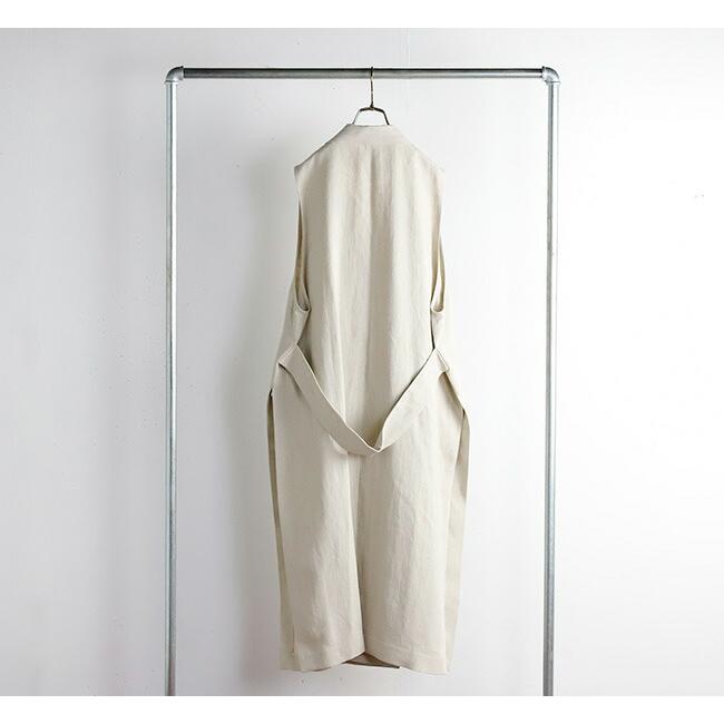 新品未使用新品未使用SACRA サクラ LINEN TWILL GILET リネンツイル