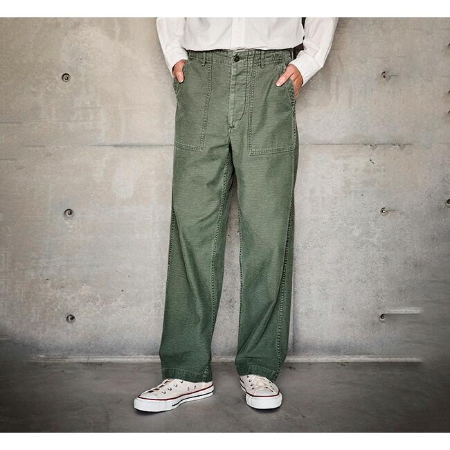 orslow オアスロウ US ARMY FATIGUE PANTS USED WASH USアーミー