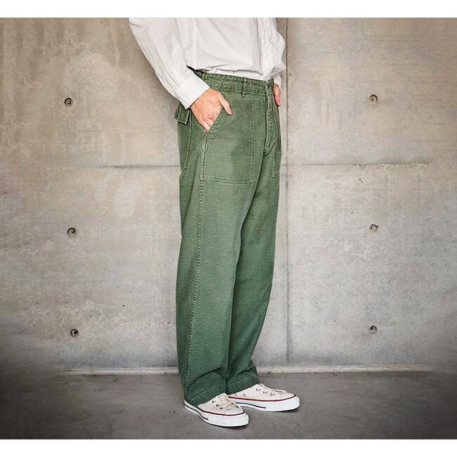 オアスロウ　orslow ファティーグパンツ　ユーティリティ　OG107 オアスロウ orslow ファティーグパンツ ユーティリティ OG107 - メルカリ