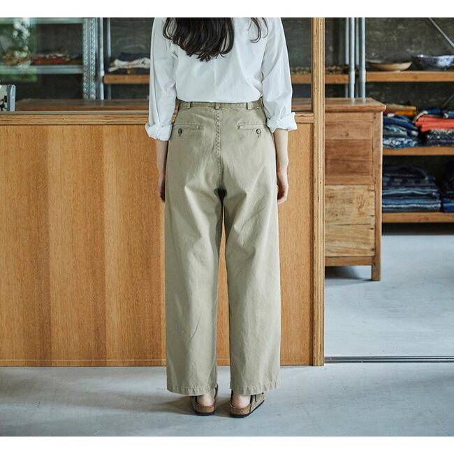 orslow オアスロウ TWO TUCK WIDE TROUSERS 2タックワイドトラウザー