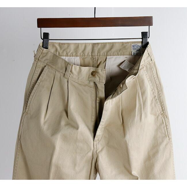 orslow オアスロウ TWO TUCK WIDE TROUSERS 2タックワイドトラウザー