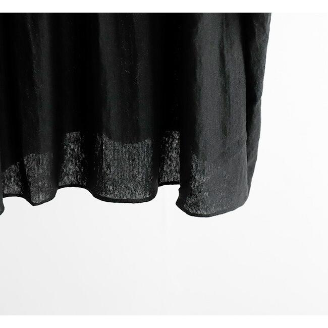 evam eva エヴァムエヴァ リネンギャザー プルオーバー linen gathered pullover E231K171 |  | 15