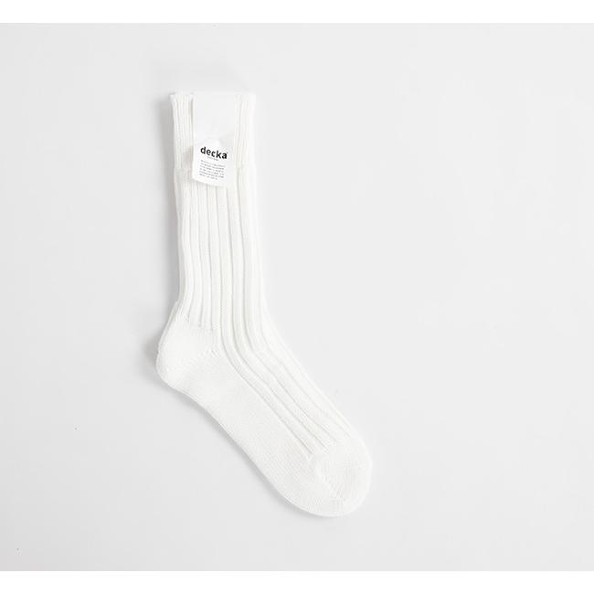 decka デカ Cased Heavy Weight Plain Socks ケースド ヘビー ウェイト ソックス |  | 11