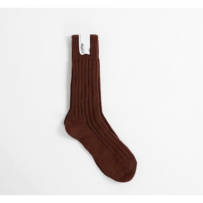 decka デカ Cased Heavy Weight Plain Socks ケースド ヘビー ウェイト ソックス |  | 14
