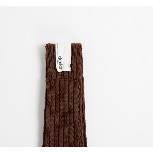 decka デカ Cased Heavy Weight Plain Socks ケースド ヘビー ウェイト ソックス |  | 15