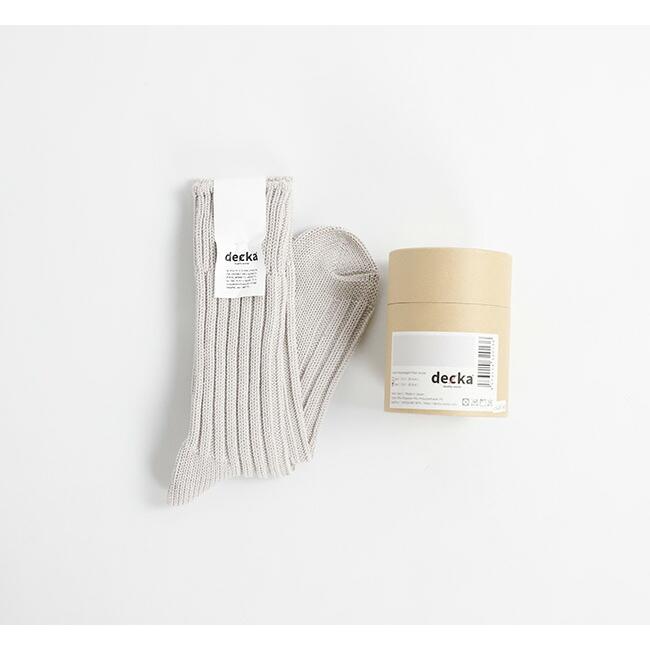 decka デカ Cased Heavy Weight Plain Socks ケースド ヘビー ウェイト ソックス |  | 02