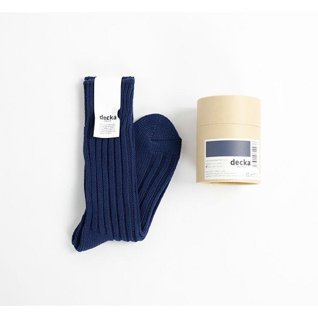decka デカ Cased Heavy Weight Plain Socks ケースド ヘビー ウェイト ソックス |  | 05