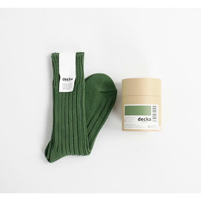 decka デカ Cased Heavy Weight Plain Socks ケースド ヘビー ウェイト ソックス |  | 07