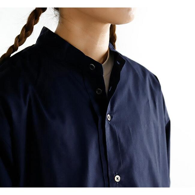 nisica ニシカ 長袖バンドカラーシャツ 無地 NIS-1095 : O.L.D - 通販