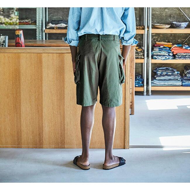 orslow オアスロウ US ARMY 2 POCKET CARGO SHORTS 2ポケット カーゴ