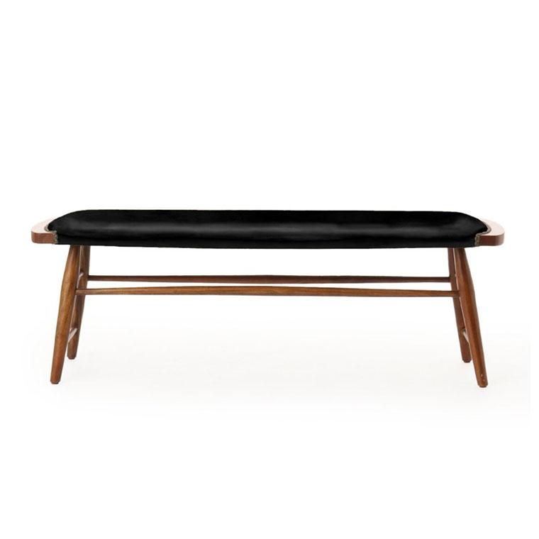 ACME FURNITURE アクメファニチャー OAKS BENCH PVC BK オークスベンチ 