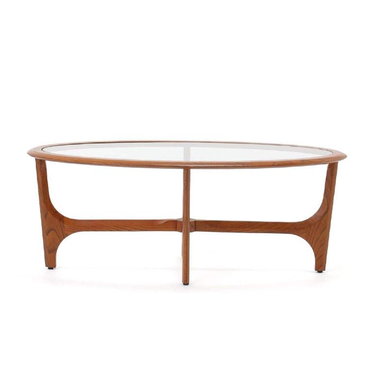 ACME FURNITURE アクメファニチャー SILHOUETTE COFFEE TABLE OVAL