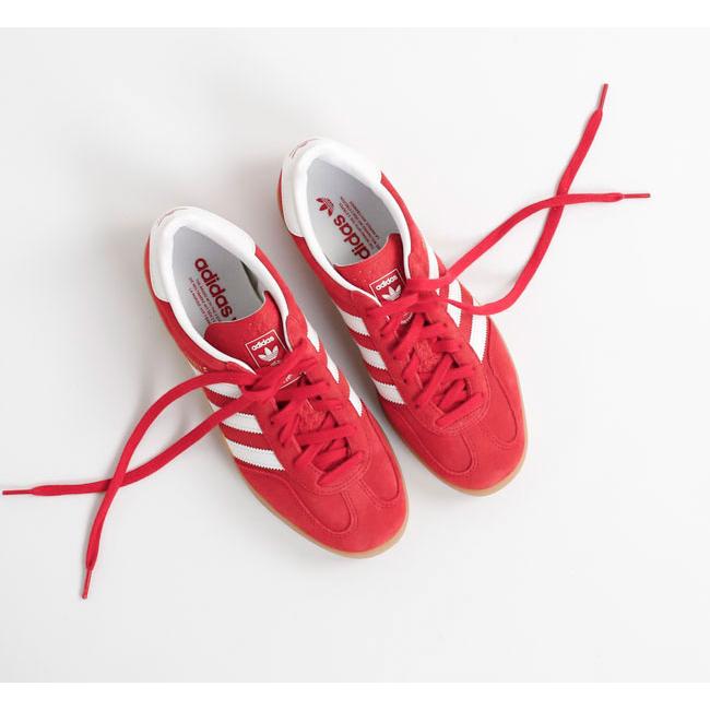 adidas Originals アディダス オリジナルス Gazelle Indoor ガゼル インドア JI2063 Better Scarlet・Cloud White・Gum |  | 02