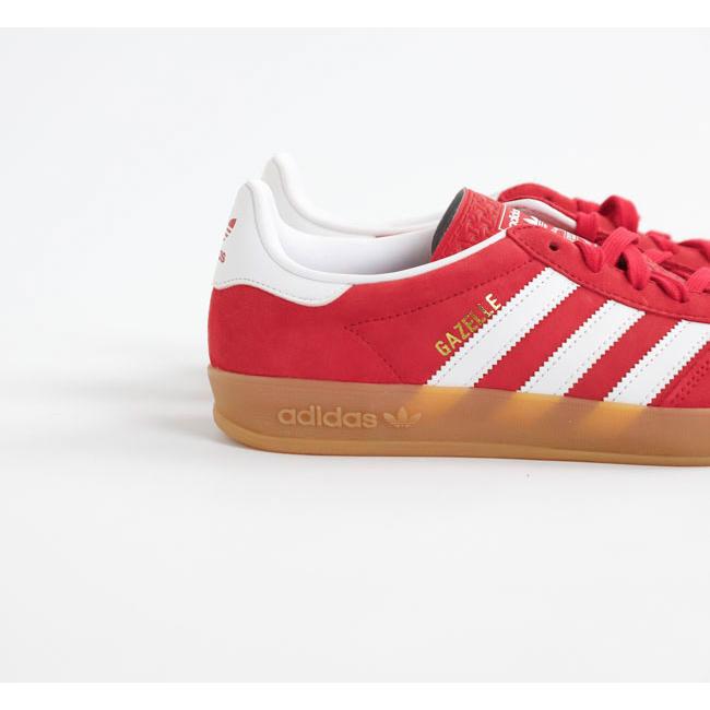adidas Originals アディダス オリジナルス Gazelle Indoor ガゼル インドア JI2063 Better Scarlet・Cloud White・Gum |  | 08
