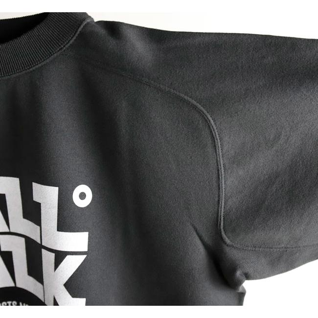 Acne Studios(Acne) / Melange Animal-embroidered Swea/XL/コットン/GRY/袖カットオフ Acne Studios(Acne)◇Melange Animal-embroidered Swea/XL/コットン