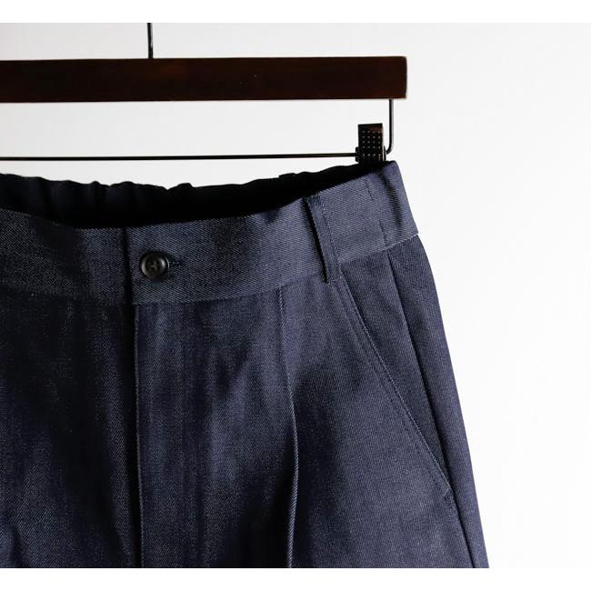 Audience オーディエンス AUD3649 「備後」11oz セルヴィッチ 赤耳デニム 1タック ワイド バレル イージーパンツ |  | 03