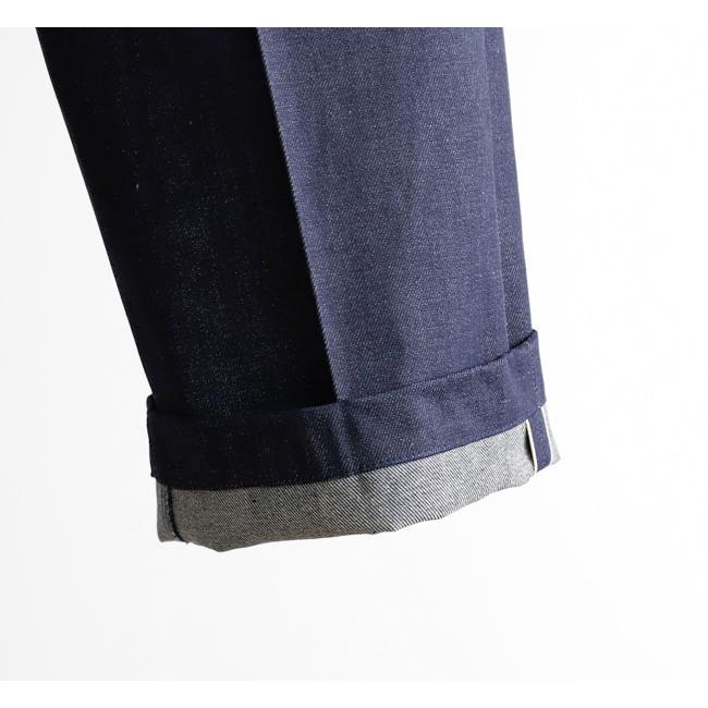 Audience オーディエンス AUD3649 「備後」11oz セルヴィッチ 赤耳デニム 1タック ワイド バレル イージーパンツ |  | 07