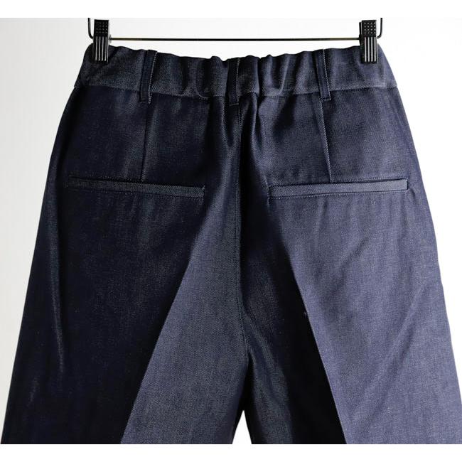 Audience オーディエンス AUD3649 「備後」11oz セルヴィッチ 赤耳デニム 1タック ワイド バレル イージーパンツ |  | 09