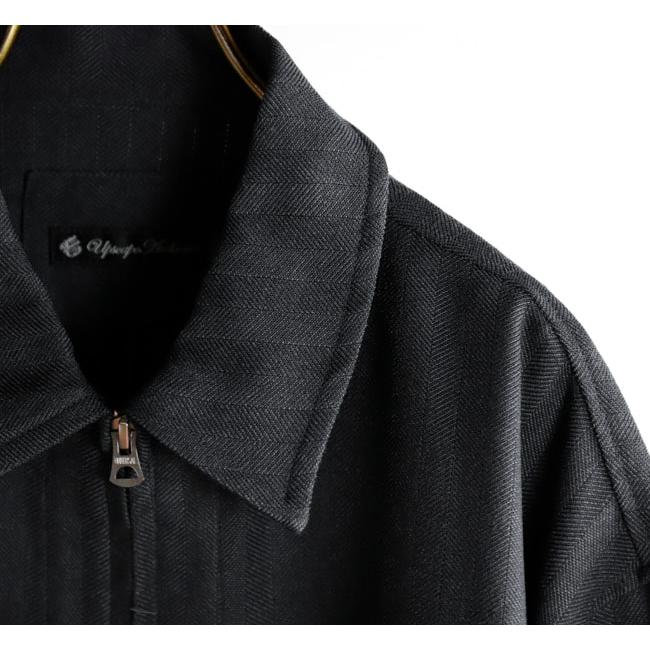 SALE30%OFF //Audience オーディエンス AUD7364 ラナテック メランジヘリンボンツイード ドリズラー ジャケット 日本製 |  | 11