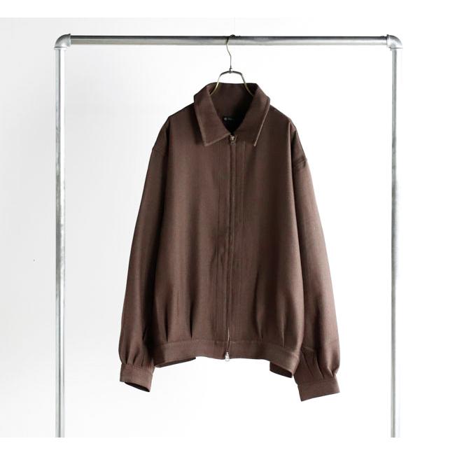 SALE30%OFF //Audience オーディエンス AUD7364 ラナテック メランジヘリンボンツイード ドリズラー ジャケット 日本製 |  | 01