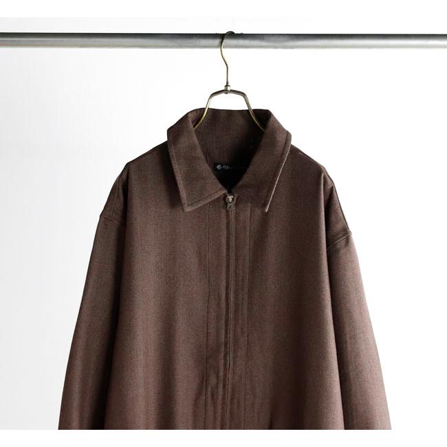 SALE30%OFF //Audience オーディエンス AUD7364 ラナテック メランジヘリンボンツイード ドリズラー ジャケット 日本製 |  | 04