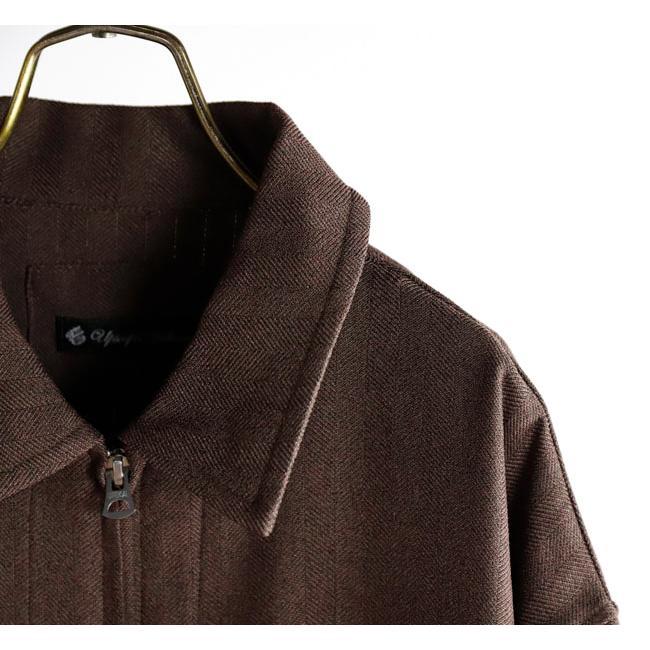 SALE30%OFF //Audience オーディエンス AUD7364 ラナテック メランジヘリンボンツイード ドリズラー ジャケット 日本製 |  | 06