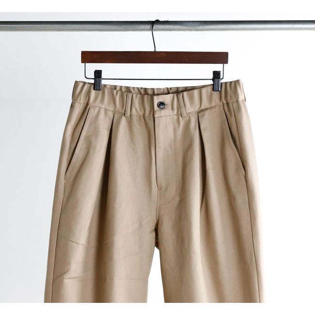 Audience オーディエンス AUD3655 「遠州」11オンス ヘビーカツラギ BOXタック ワイド イージーパンツ MADE IN JAPAN 日本製 |  | 10