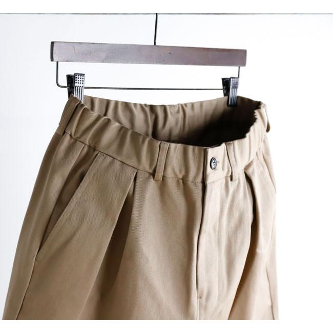 Audience オーディエンス AUD3655 「遠州」11オンス ヘビーカツラギ BOXタック ワイド イージーパンツ MADE IN JAPAN 日本製 |  | 11