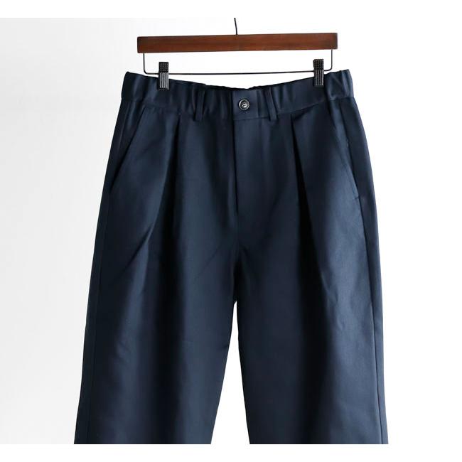 Audience オーディエンス AUD3655 「遠州」11オンス ヘビーカツラギ BOXタック ワイド イージーパンツ MADE IN JAPAN 日本製 |  | 16