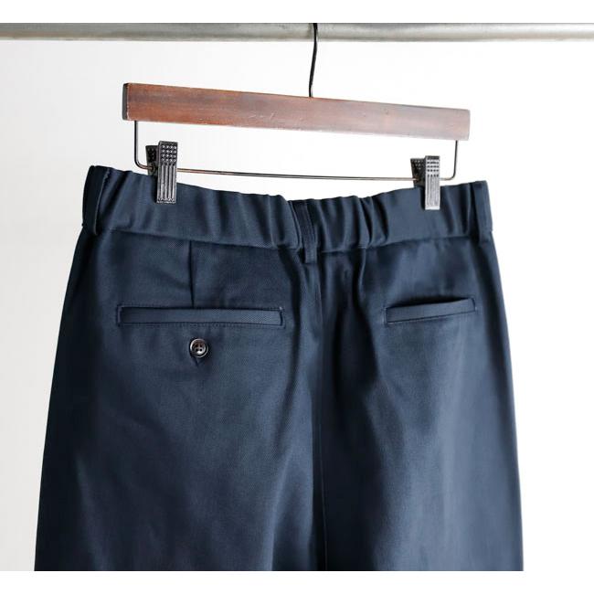 Audience オーディエンス AUD3655 「遠州」11オンス ヘビーカツラギ BOXタック ワイド イージーパンツ MADE IN JAPAN 日本製 |  | 18